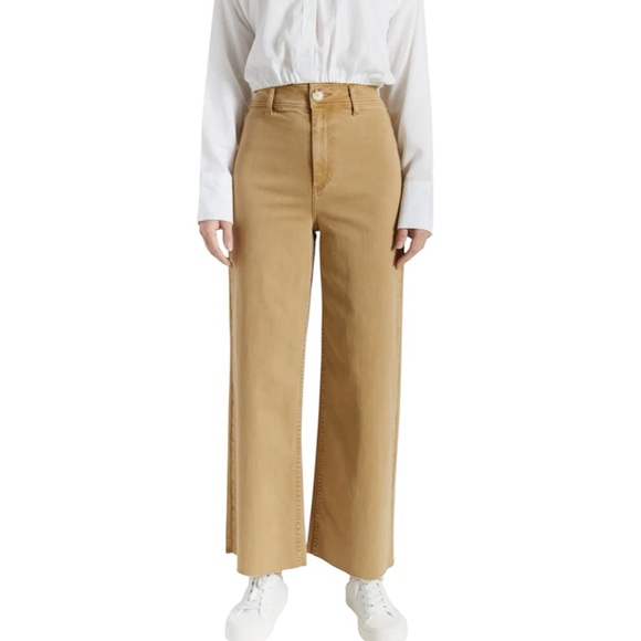 Oat New York Greer Ankle Length Wide Leg Jeans - Picture 1 of 12